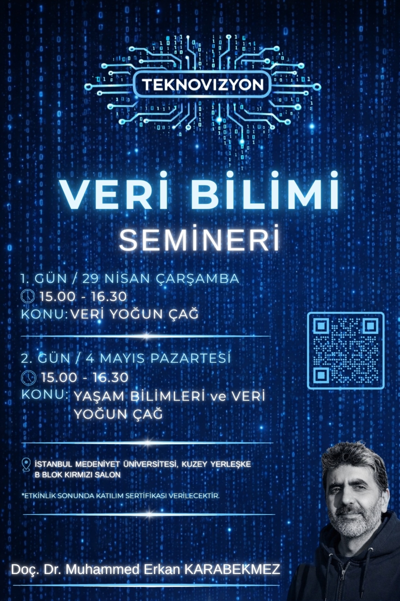 Veri Bilimi Semineri afişi